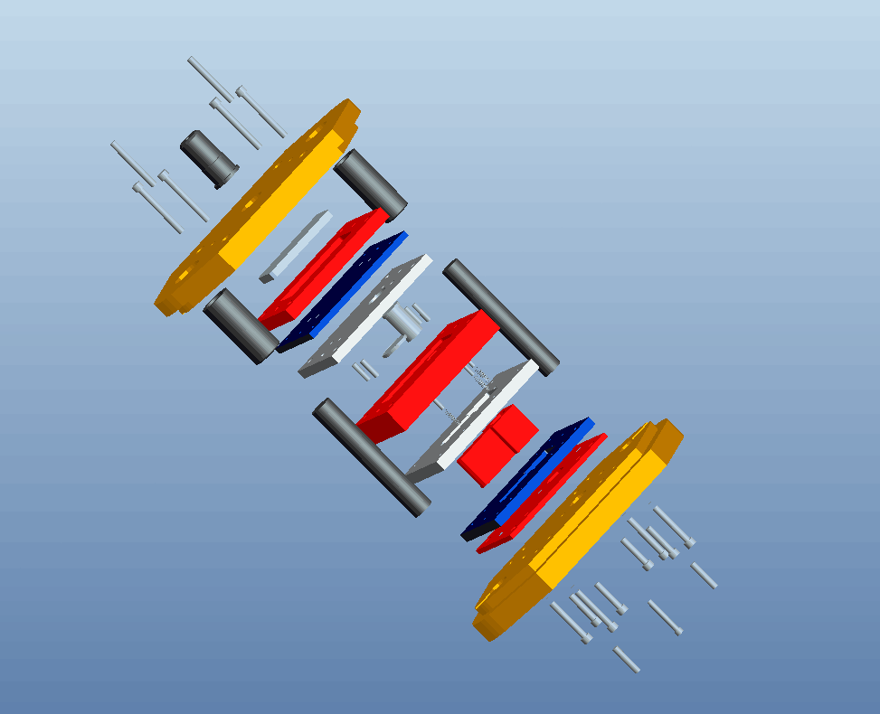 PROE-T形板复合冲压模具设计