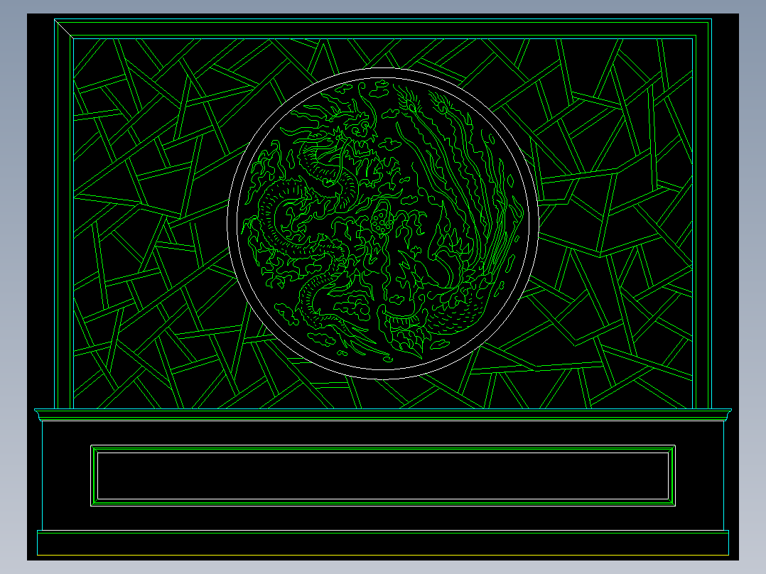 CAD室内设计施工图常用图块之隔断