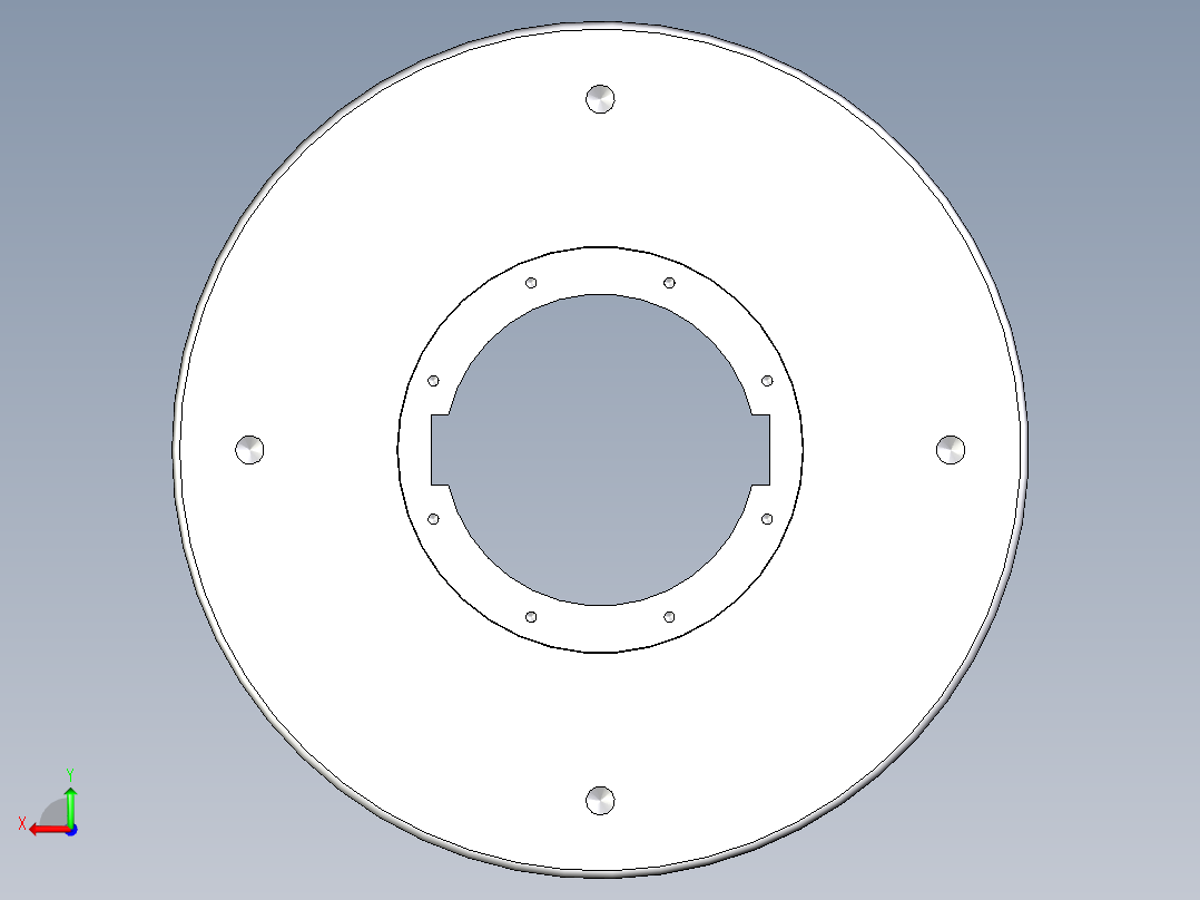 三重-主轧辊后视图