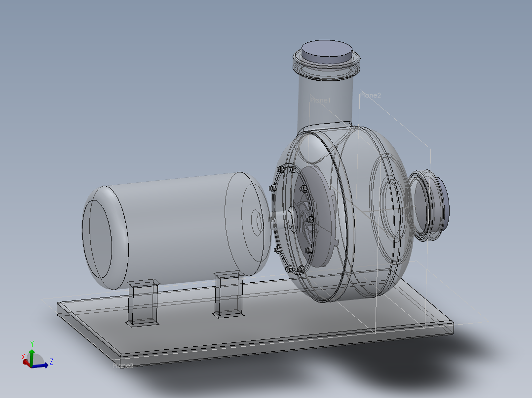 离心泵分析用模型SW2014