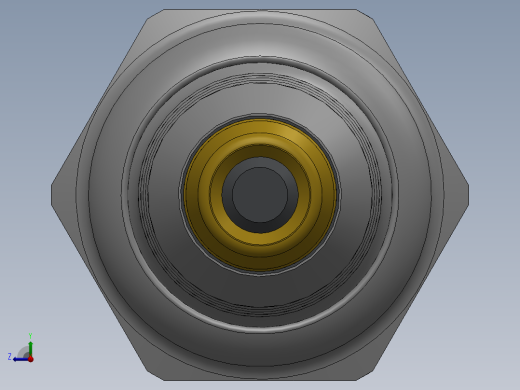 solidworks tu17vrm铱金火花塞右视缩略图