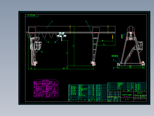 16t电动葫芦门式起重机
