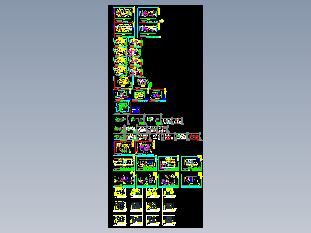 300款CAD天花顶棚图 吊顶图 异形吊顶大全剖面线路图室内装修图纸