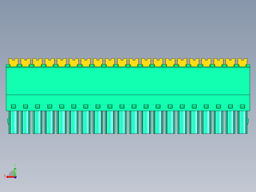 DEGSON 15EDG 系列 3.5mm 插拔式接线端子 FullPack-15EDGKN-3.5-20P-14-00AH后视缩略图