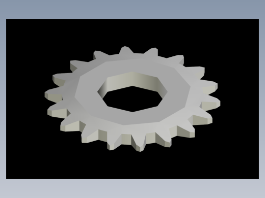 CAD格式机械制图二维100例练习-68 飞轮模型