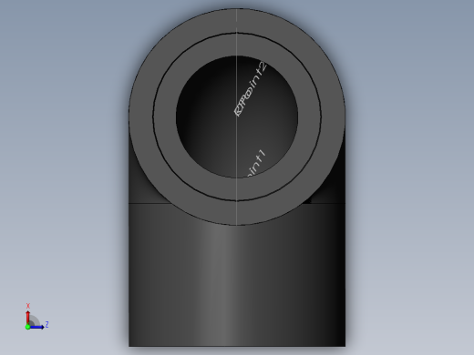 PVC管件-1in PVC Elbow俯视缩略图