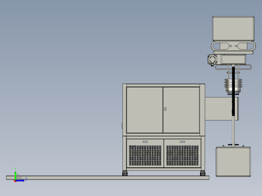 试验机总装左视缩略图