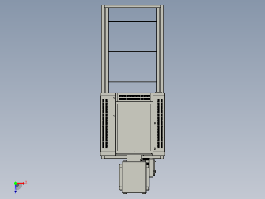 试验机总装俯视缩略图