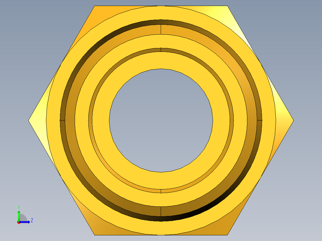 扩口式工业通用硬管接头Male Connector 48F-6-4左视图