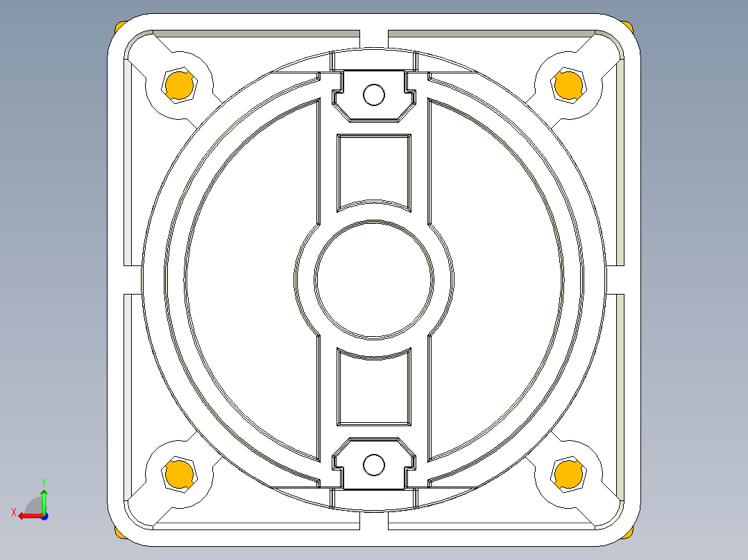三极隔离开关LW28GS-32A后视图