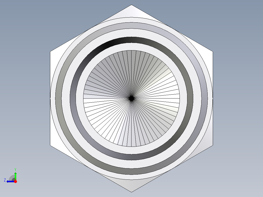 卡套式工业通用硬管接头EO_Blanking_plug_for_tube_ends_ROV22LCFX右视图