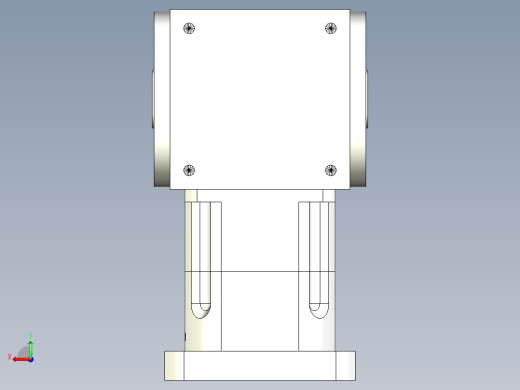 换向器PW170双孔 PGH142-L1 35-114.3-200-M12.stp后视缩略图
