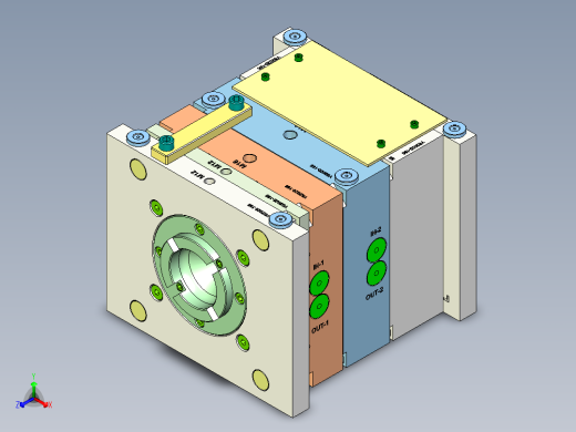 烧烤炉齿轮模具1396299===30正等轴测缩略图