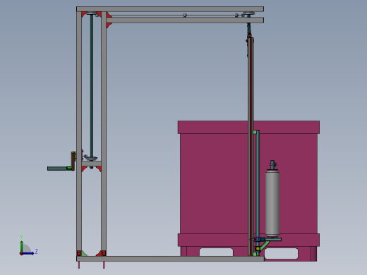 手动托盘包装机左视缩略图
