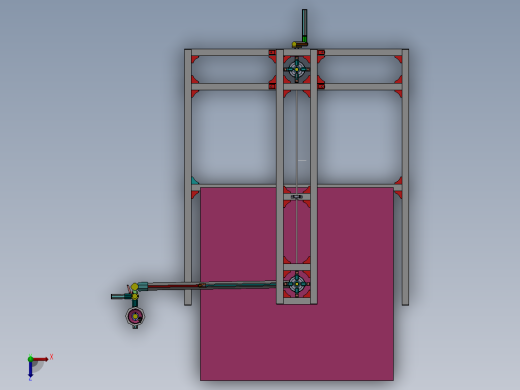 手动托盘包装机俯视缩略图