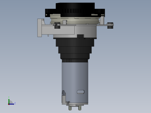 Jura锥形研磨机左视缩略图