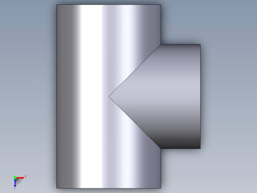 6TIV 90通带溶剂焊接插座俯视缩略图