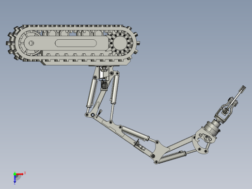 履带移动式机械手臂=1163931==200俯视缩略图