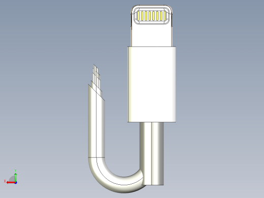 苹果闪电头组件后视缩略图