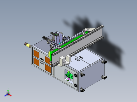 锁鼠标PCB板螺丝在线设备x_t