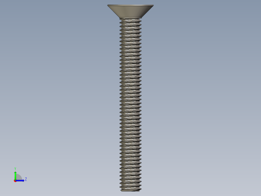 Screw_ISO_10642_M3.5x30_A2.STEP左视缩略图