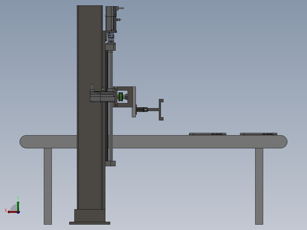 成图数字化-手机壳翻转模型后视图