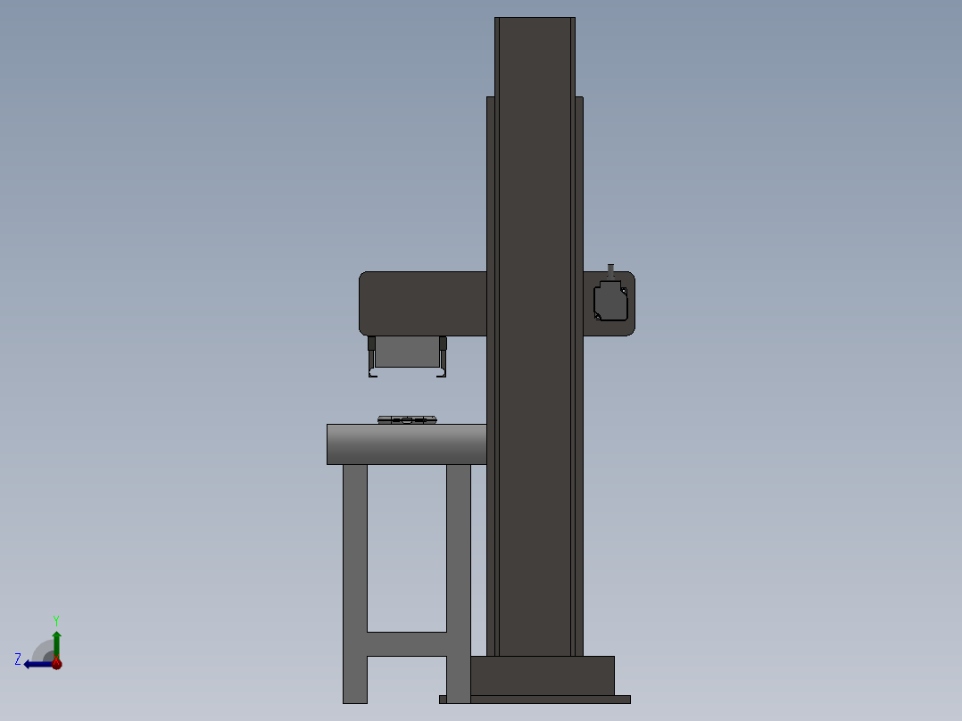 成图数字化-手机壳翻转模型右视图