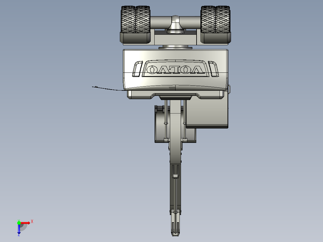 A2004756-沃尔沃挖掘机俯视图