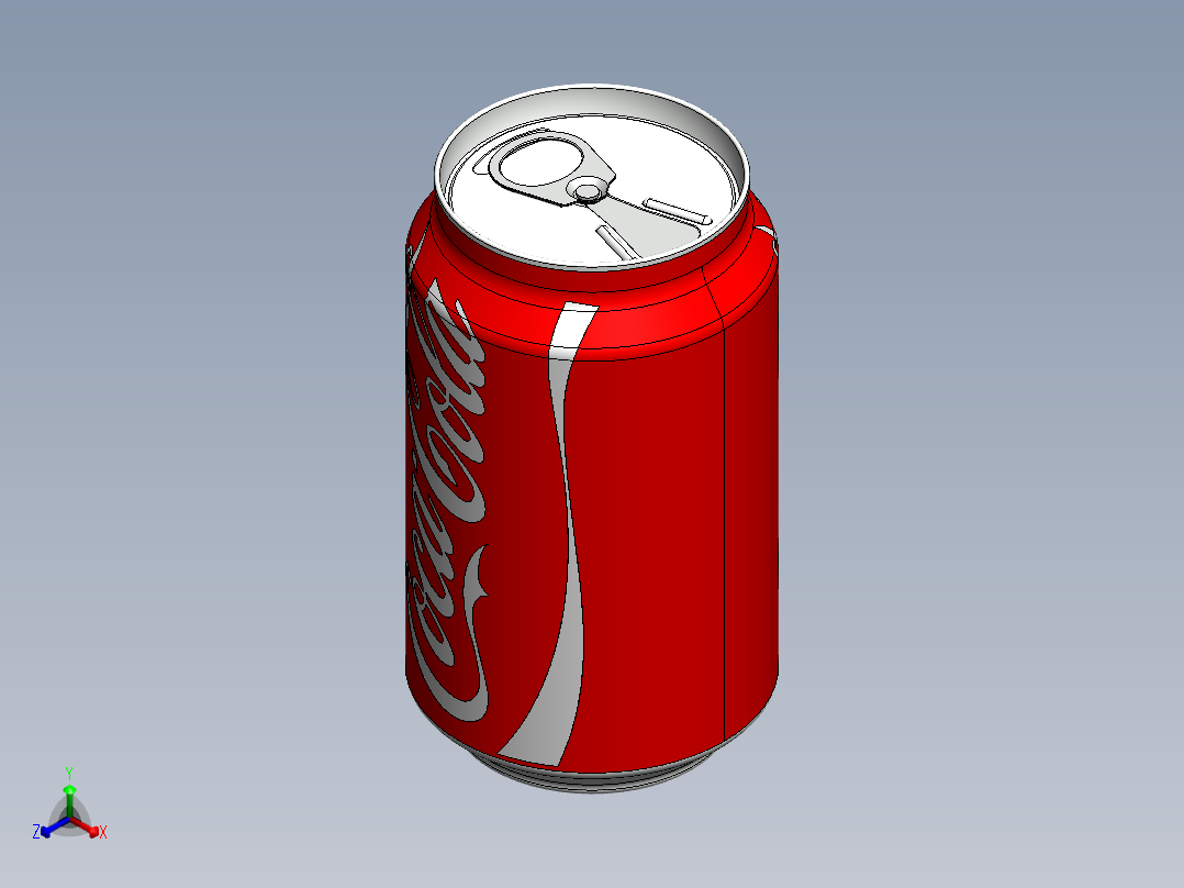 啤酒瓶、瓶子(3)正等轴测图