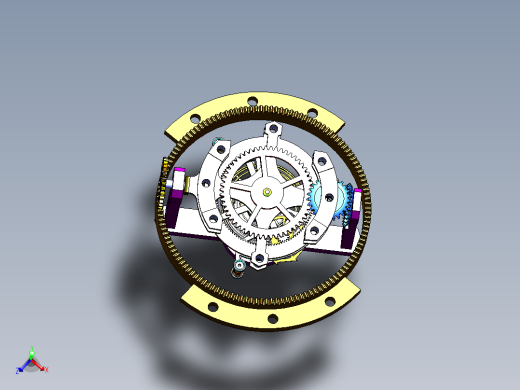 三轴陀飞轮 SW16