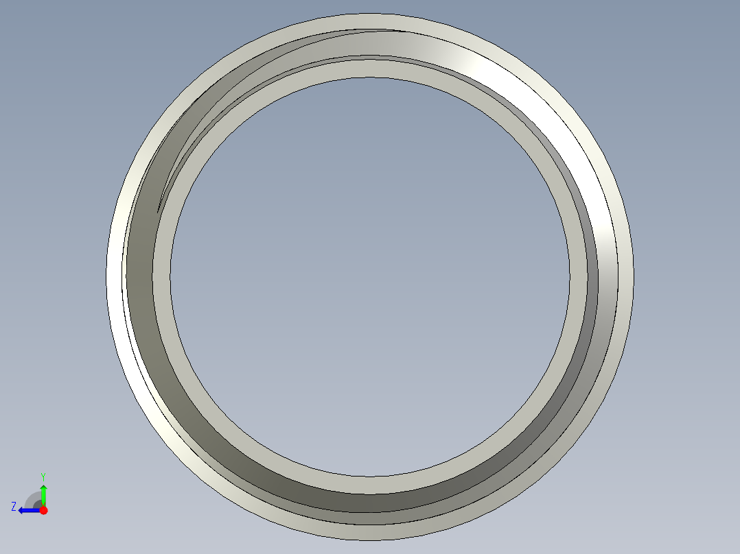 螺纹管丝头-单外丝 DN10右视图