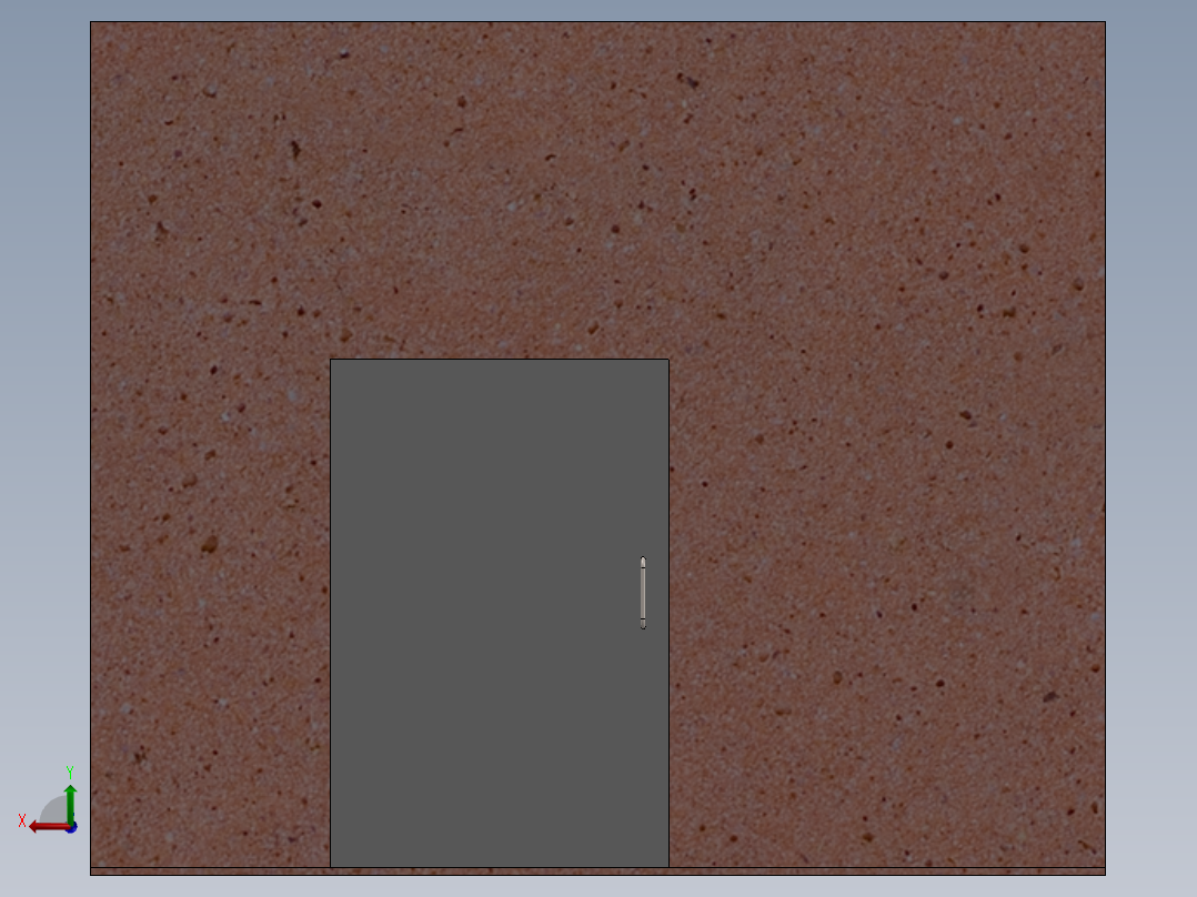 弹簧阻尼后视图