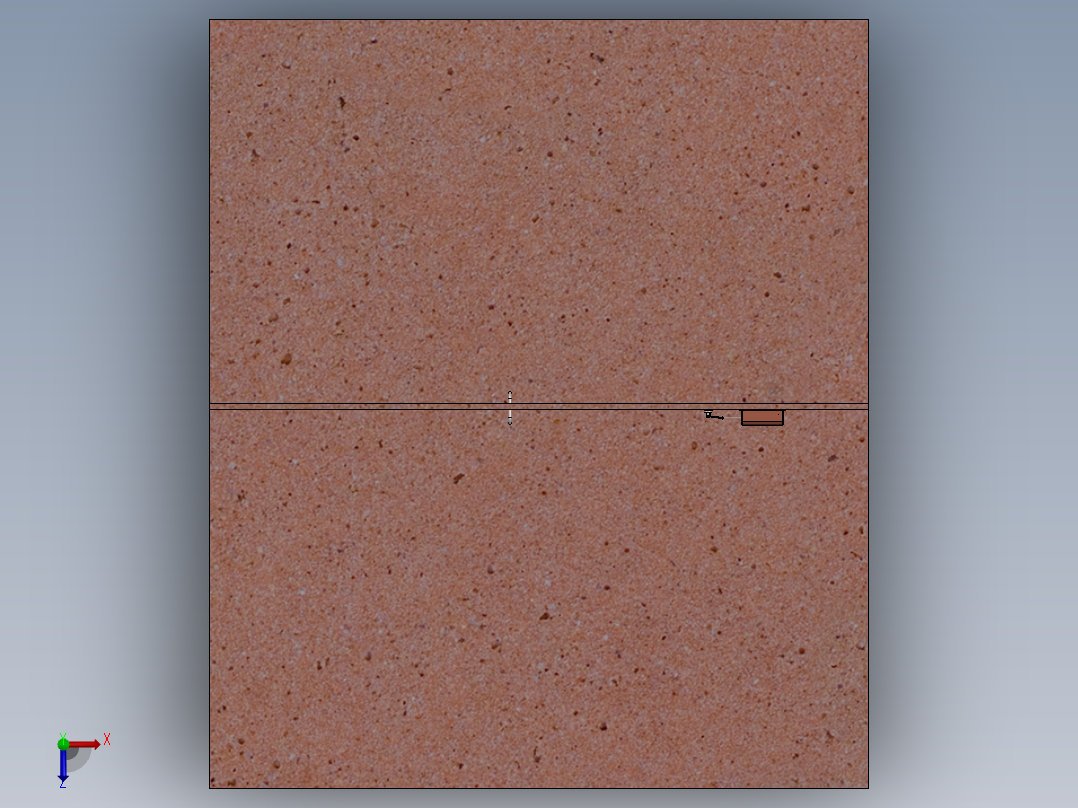 弹簧阻尼俯视图