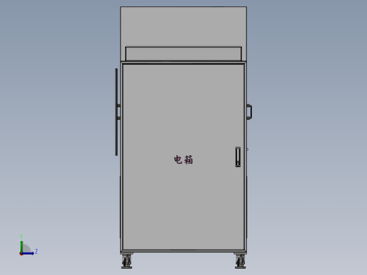 转子动平衡测试机左视缩略图