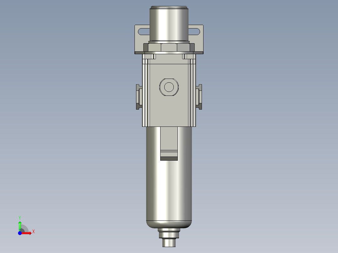 2亚德客调压阀GAFR20008SN99168前视图
