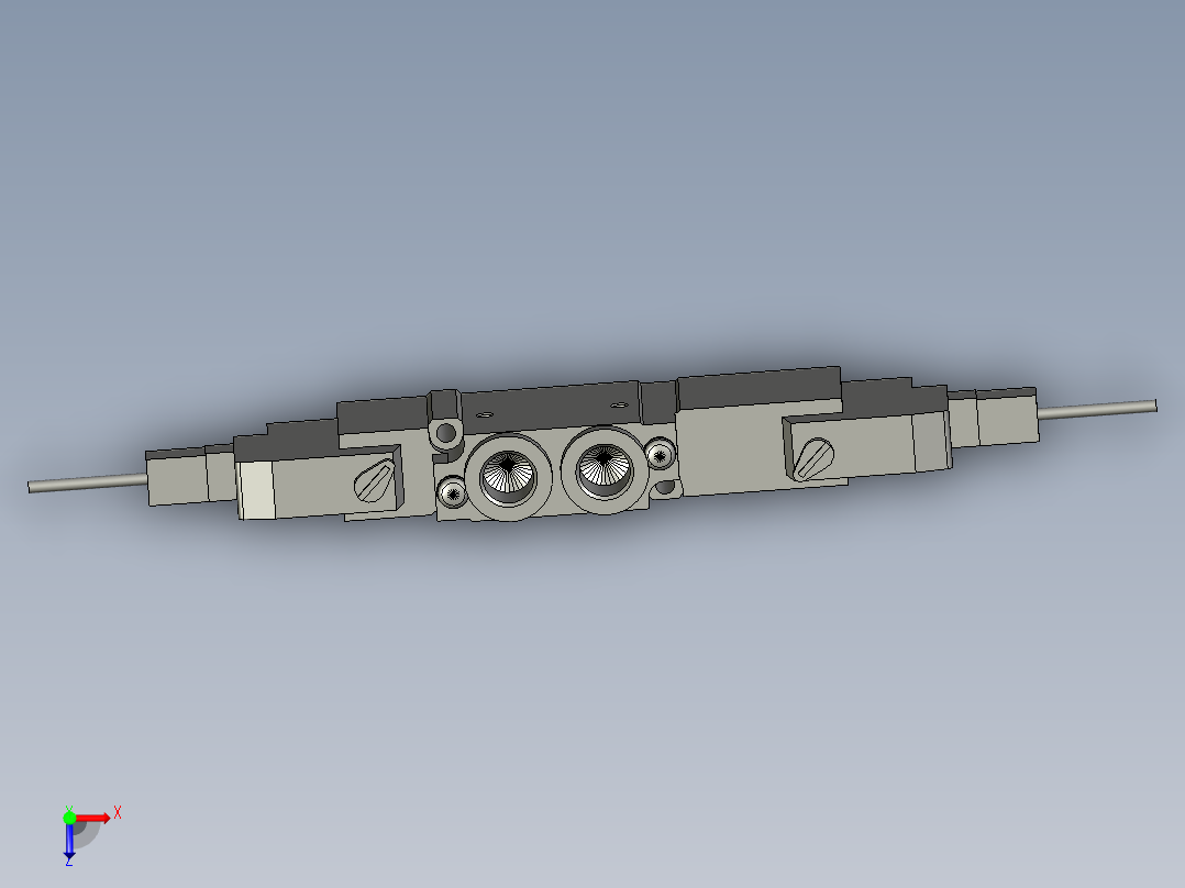 SMC_电磁阀_SY5320-5LOZE-01俯视图