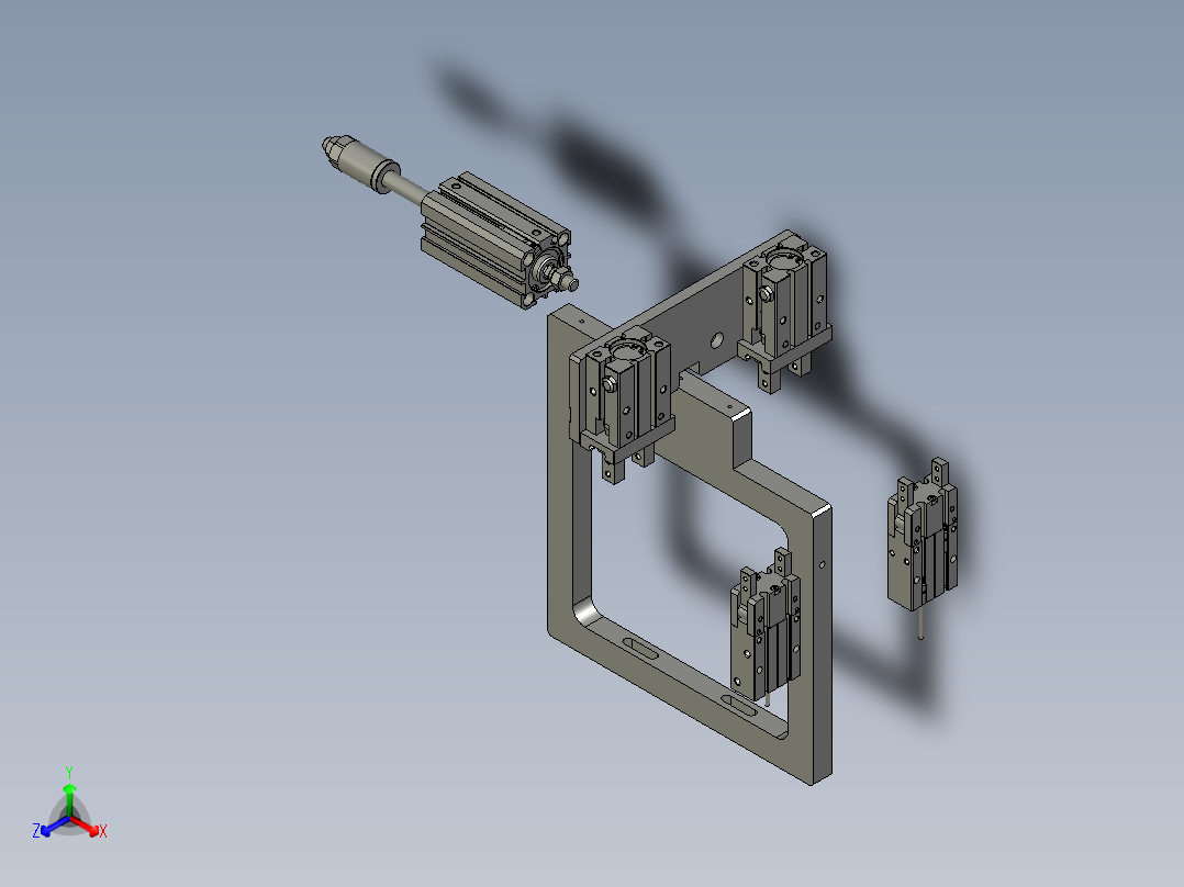 587-顺刷工位l2020正等轴测图