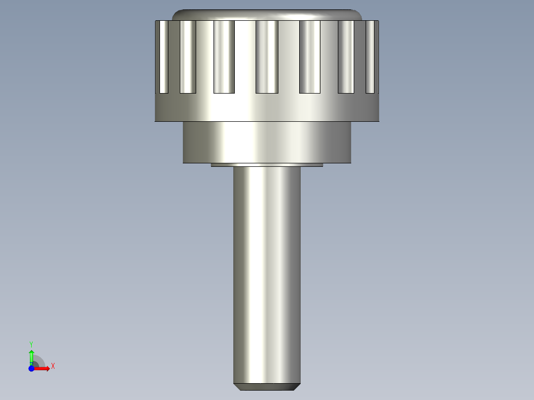 MISUMI_旋钮_NBM6-20-20前视图