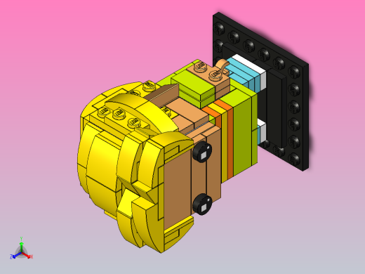 砖头Z 41597 004正等轴测缩略图