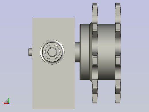 PCB张紧座装配C后视缩略图