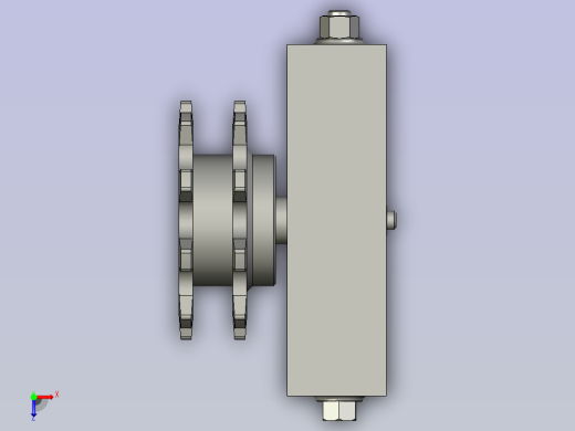 PCB张紧座装配C俯视缩略图