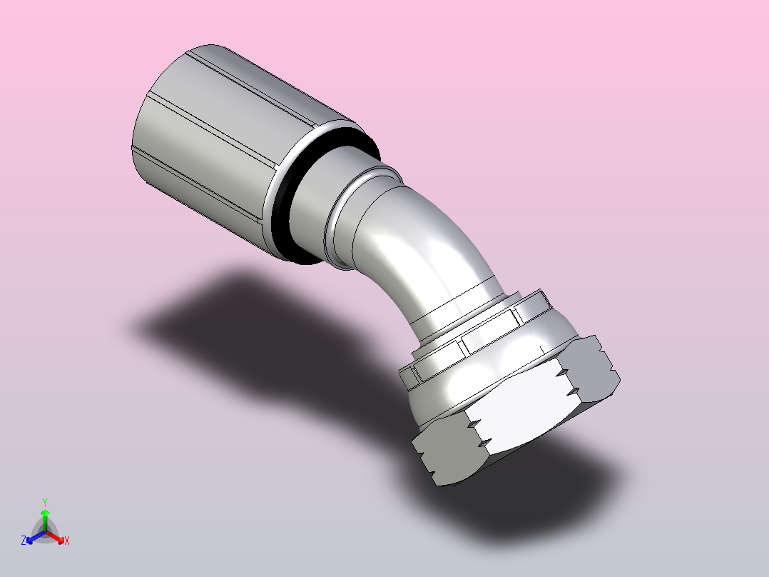 标准液压接头1B146-12-10主视图