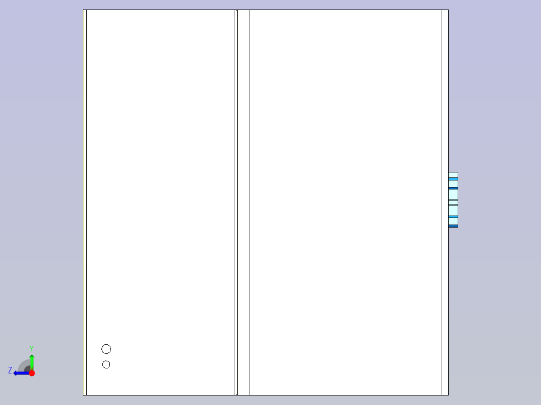 功能测试机右视图
