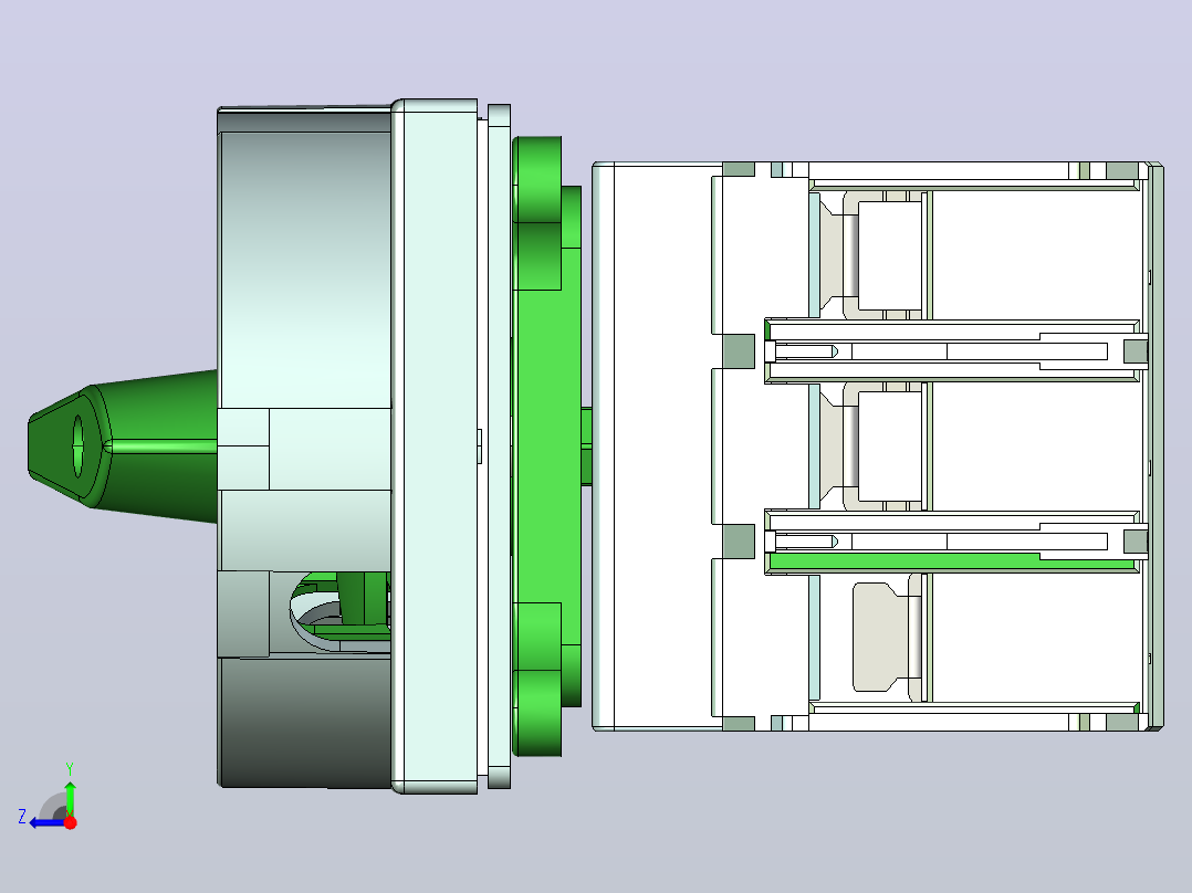 NF2-80负荷开关三维模型202202右视图