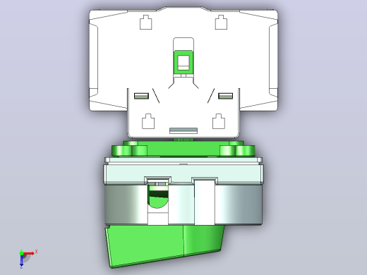 NF2-80负荷开关三维模型202202俯视缩略图
