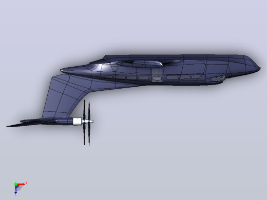 飞机模型图俯视缩略图