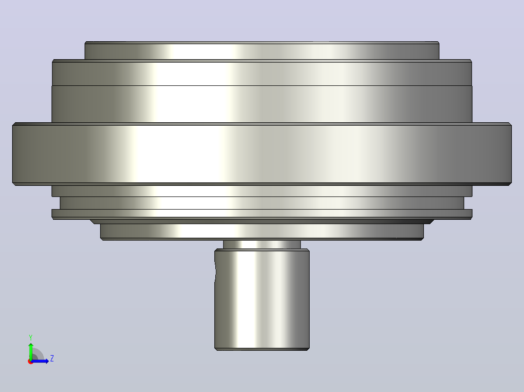 RV减速器常规产品外形图ZD-190BX-   -RVE-B-B-19X30L115-3001左视图