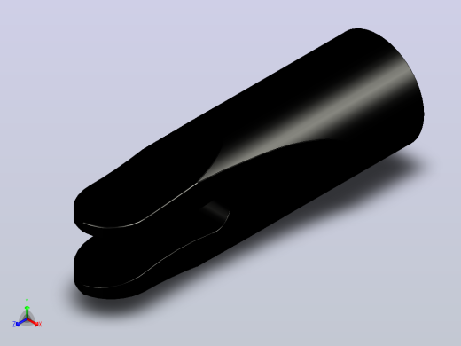 箭头后头部3D打印模型