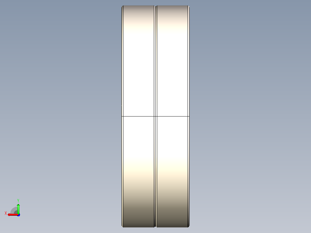 SKF _滚针轴承后视图