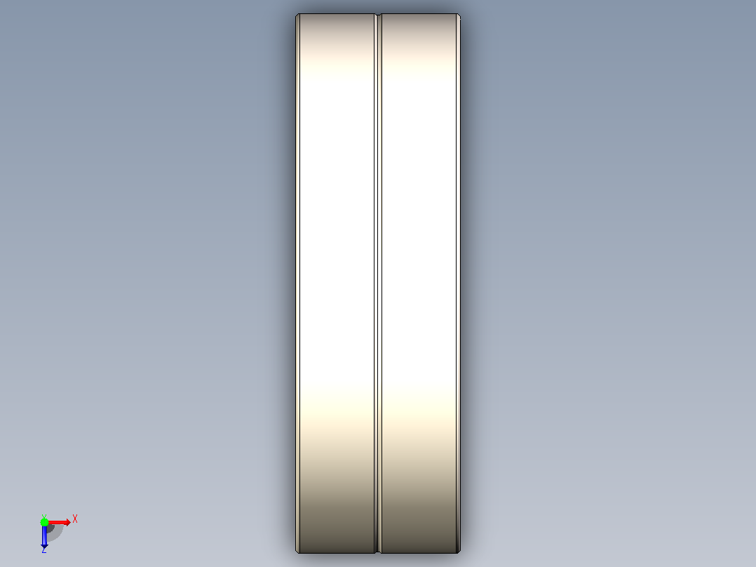 SKF _滚针轴承俯视图